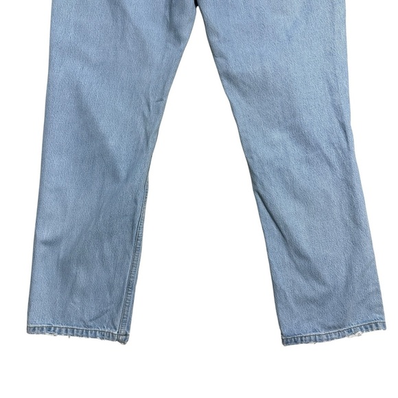 Reformation Tahoe Destroyed Denim Straight Leg Jeans Womens 28 - Picture 7 of 8